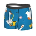 thumbnail image 2 of Disketp Cartoon Goose Men'S Boxer Briefs,Soft And Breathable Cotton Underwear With Comfortflex Waistband, 2 of 8