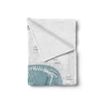 thumbnail image 2 of Skeleton Soft Flannel Fleece Throw Blanket, Animal Anatomy Themed Infographic with Bones of the Dog Table, Cozy Plush for Indoor and Outdoor Use, 60" x 80", Blue Grey White, by Ambesonne, 2 of 6