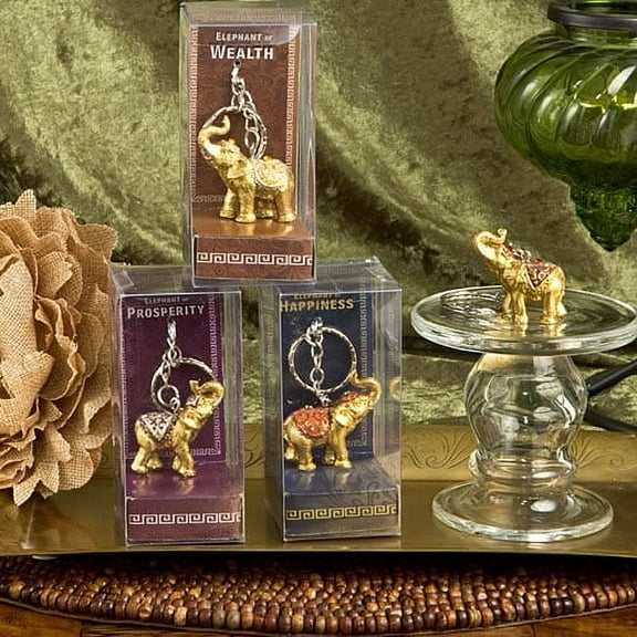 Gifts By Fashioncraft, Lucky Elephant Key Chains Set of 12
