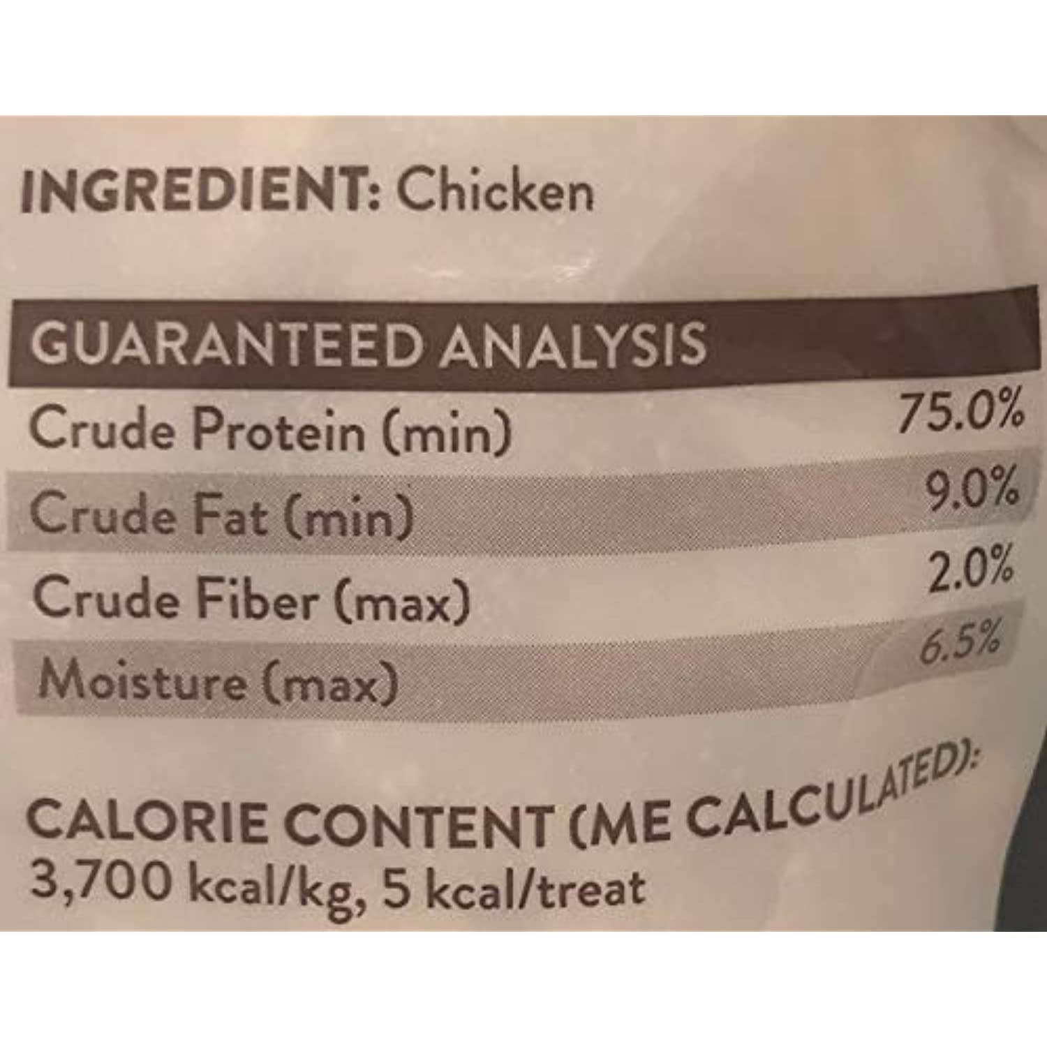 simply nourish freeze dried chicken dog treat