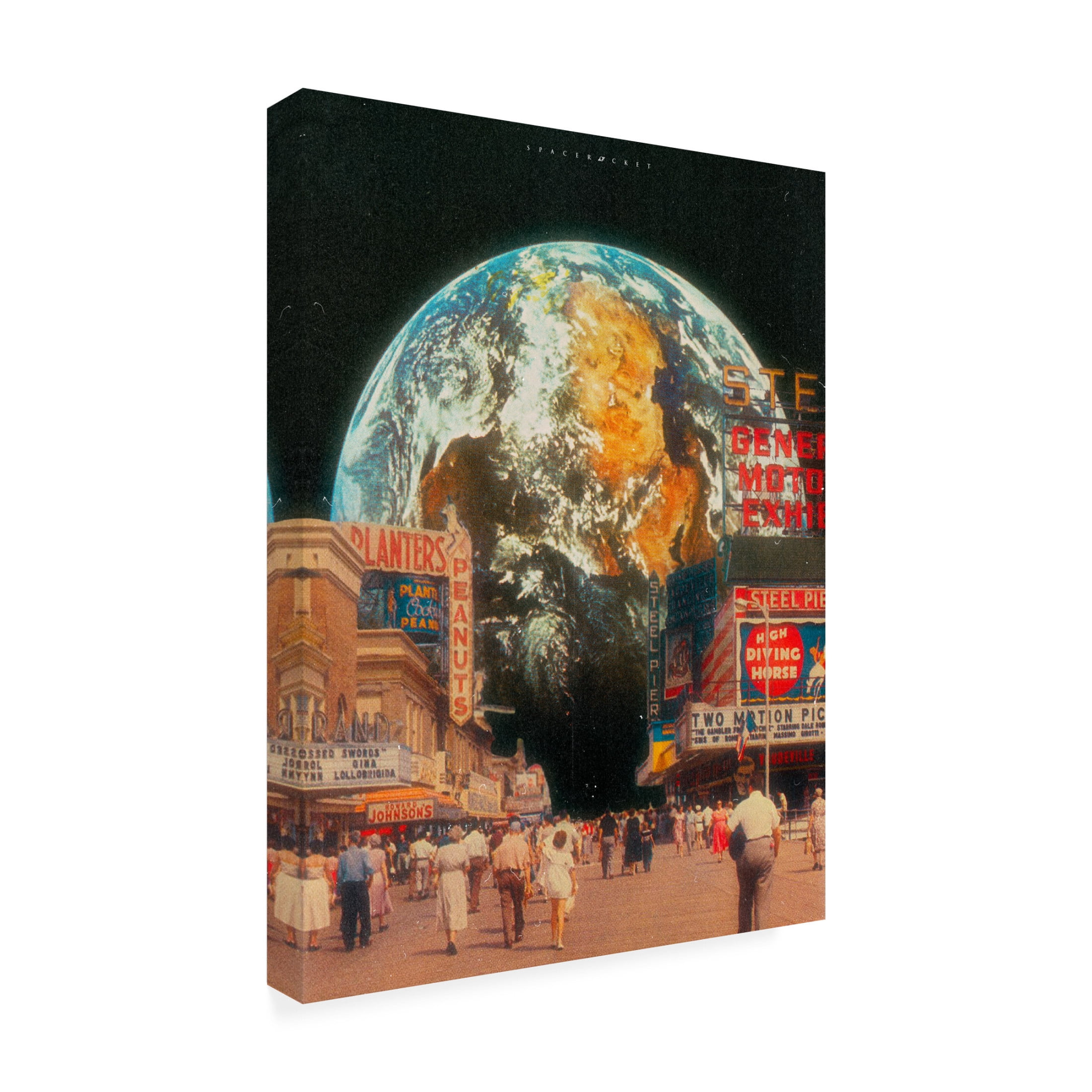 Trademark Fine Art spacerocket art 567 Canvas Wall Art