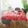 thumbnail image 5 of Coolnut Romantic Love Heart Rede Rectangle Tablecloth,Valentine's Day Mother's Day Kitchen Decoration Dinner Rectangular Table Cover for Party Holiday Hotel BBQ-Machine Washable 54x72In, 5 of 7