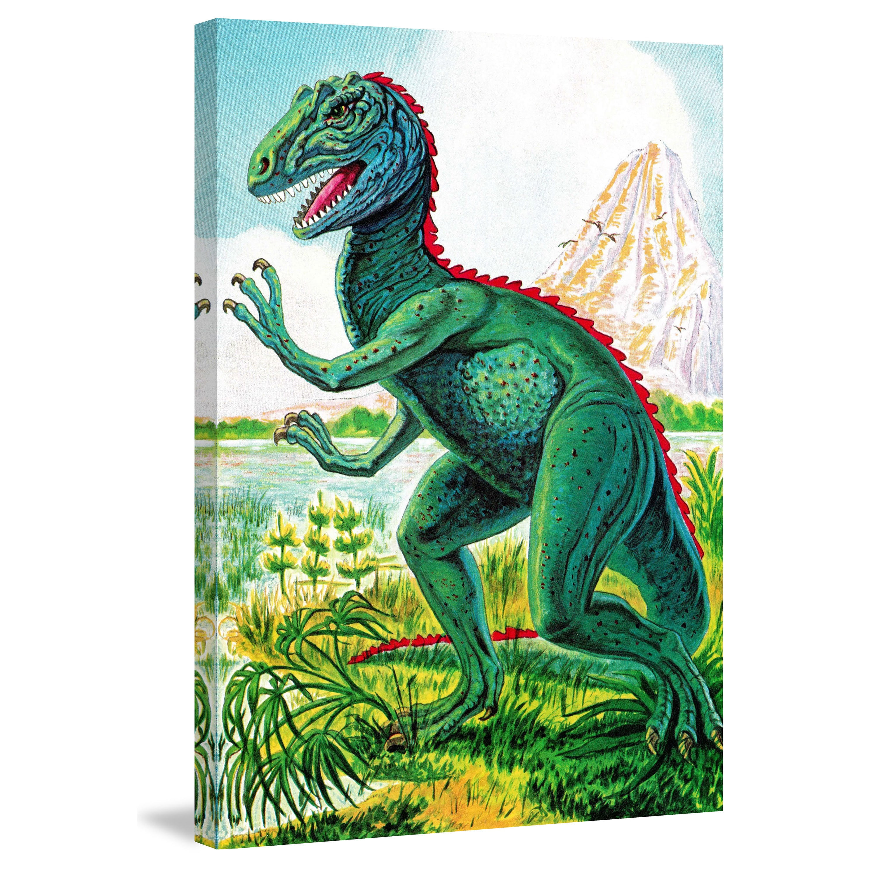 Marmont Hill "Ceratosaurus" by Curtis Painting Print on Canvas