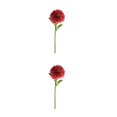 thumbnail image 4 of Baohd 1/2/3/5 10pack/lot Realistic Appearance Artificial Flower For Party Decor And Home Decor Deep Coffee 2PCS, 4 of 6