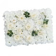 thumbnail image 4 of DOLITY Panneau Artificiel Fond Floral Rose pour Mariage Blanc, 4 of 9