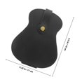 thumbnail image 2 of WEUVEB Electric Acoustic Guitar Picks Storage Holder Black PU Bag Portable Case for String Instruments, 2 of 7