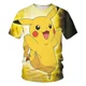 thumbnail image 1 of Camiseta de algodón para bebé de Pokémon Pikachu, camiseta de Squirtle, Charmander, Eevee, ropa de dibujos animados kawaii para niño, camisetas de verano para niño y niña, 1 of 1
