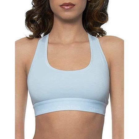 Calvin Klein Vent Modern Cotton Bralette - F3785, Size XS: XS/Blue