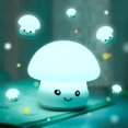 thumbnail image 2 of Mushroom Night Light, Mushroom Rechargeable Night Light, 7c, 2 of 5