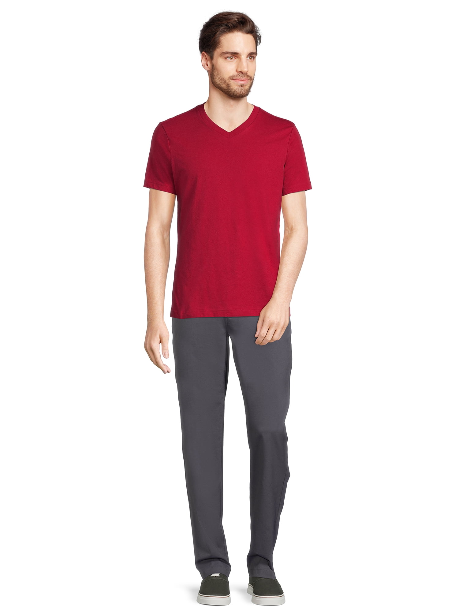George Men's Synthetic Casual Pants