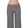 thumbnail image 3 of White Mark Women's Paisley Palazzo Pants, 3 of 6