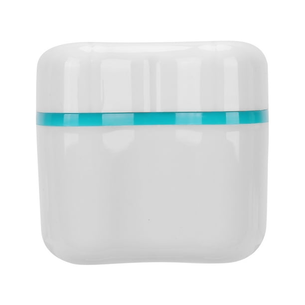 Denture Box Bathroom Denture Cup Mouthguard Cleaning Container for