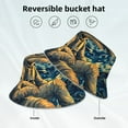 thumbnail image 2 of Kdxio Reflective Bucket Hat - Astronaut Starry Night Print Bucket Hat for Men,Women, 2 of 6