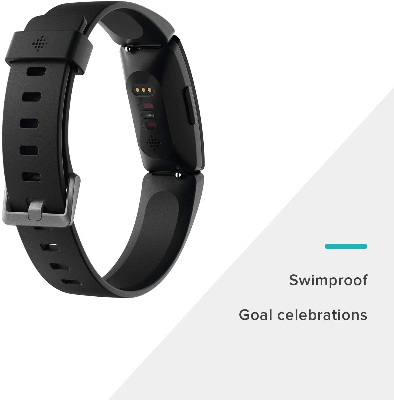 Restored Fitbit FB413BKBK Inspire HR Heart Rate & Fitness Tracker