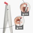 thumbnail image 4 of YERDGARY Professional Kitchen Tongs, High Quality 304 Stainless Steel, Curved Design To Avoid Dirty Table, Retractable Design That Can Be Completed With One Hand, 4 of 5