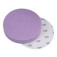 thumbnail image 1 of Unique Bargains 15 Pack 5-Inch Purple Sanding Discs 120 Grits Hook & Loop Professional Aluminum Oxide Sandpaper, 1 of 6