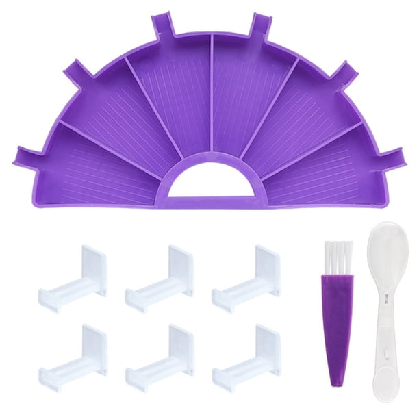 Bandeja De Almacenamiento Para Pintura De Diamantes, Organizador De Taladros 5d Con 30 Ranuras, Diseño Antiderrames Y Cuadrícula Numerada Para Un Fácil Acceso, Perfecto Para Kits De Arte De