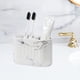thumbnail image 4 of Accesorios para portacepillos de dientes, 2 compartimentos, multifuncional, para baño Blanco, 4 of 6