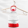 thumbnail image 5 of HCTSHG Heavy Duty Metal Hangers with Unique Hook Design Durable & Sturdy Coat Hangers Thick Withstands 25lbs Weight Smooth Powder Coated Finish Compact Shirt Hangers with Round Notches for Dress, 5 of 9