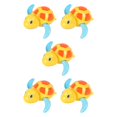 thumbnail image 2 of Bewildely Juguete de baño para bebé, ducha de plástico, juguete para animales, natación educativa, juego, bañera de agua, animal, amarillo Type2 NO2, 2 of 6