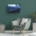 thumbnail image 3 of Canvas Wall Art - Dieter Matthes 'The Train From The Series Qnew York Bluesq ' Wall Art for Living Room, Bedroom, or Office Décor by Trademark Fine Art - 32 x 22 Inches, 3 of 4
