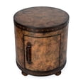thumbnail image 2 of Butler Specialty Vasco Table d'Appoint Carte du Vieux Mon Marron, 2 of 8