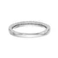 thumbnail image 5 of 14K White Gold Ring Band Wedding Diamond Round , Size 8, 5 of 7