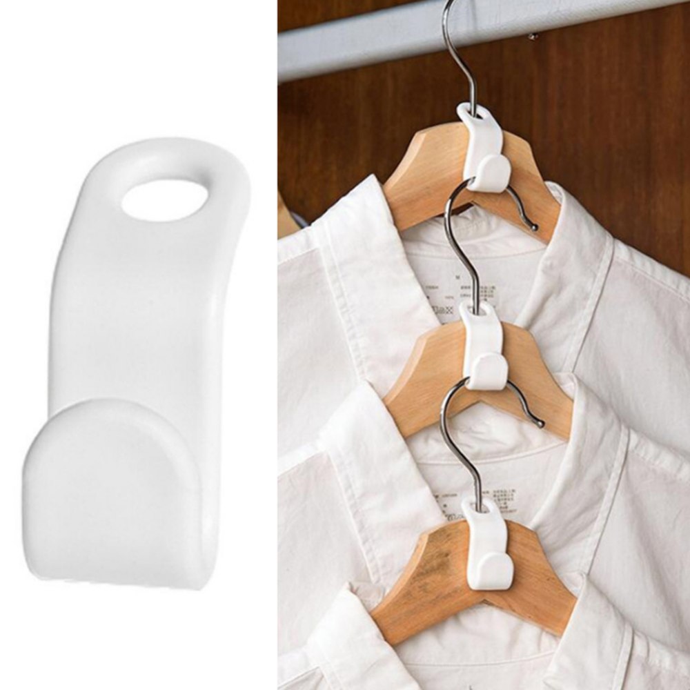 Clothes Hanger Connector Hooks,Plastic Cascading Hanger Hooks Extender
