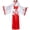 Red, variant on Chinese Style Girl Girls' Ancient Chinese Traditional Hanfu Dress Fancy Dress Christmas Party Dress 2T 3T 4T Red,7-8 Years