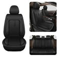 thumbnail image 6 of DIKSOAKR Car Seat Covers Fit for Honda Accord 2003-2017 Front 2 Seats Cover Waterproof Faux Leather Compatible Airbag Automotive Cushion Protector(2 Seats, Black), 6 of 7