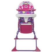 Cosco Kids Simple Fold Deluxe High Chair, Monster Shelley