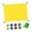 yellow, variant on Almencla Hole Tarp Coordination Playing Team Building Game for Garden Indoor Backyard red