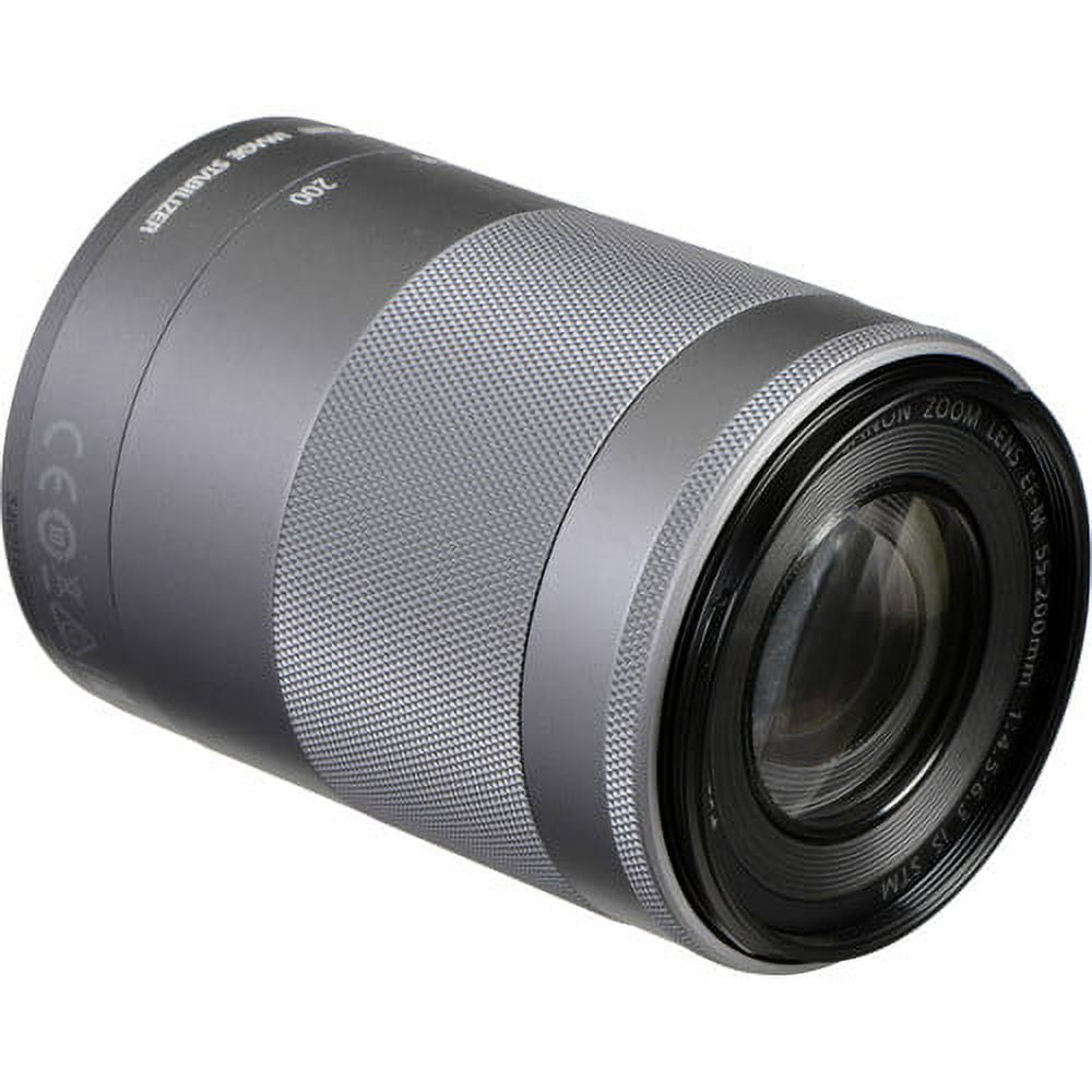 Canon EF-M 55-200mm f/4.5-6.3 Telephoto IS Image Stabilization STM