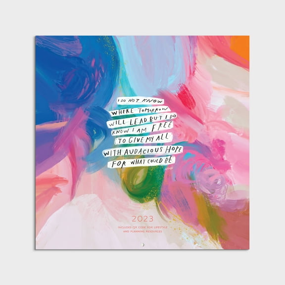 2023-12 Month Calendar-Morgan Harper Nichols 12x12 Hanging Wall Calendar by DaySpring