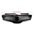 thumbnail image 6 of Front Bumper Grille Mesh Grill Kit For Nissan Altima 2007-2009 2008 Black, 6 of 7