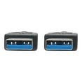 thumbnail image 3 of Tripp Lite 3 ft. USB 3.0 SuperSpeed A/A Cable (M/M), 28/24 AWG, 5 Gbps, Type-A to Type-A, Black, 3' (U320-003-BK), 3 of 4