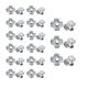 thumbnail image 1 of En Forma De T De Cuatro Puntas M8 De Acero Al Carbono Galvanizado, Tuercas De Cuatro Garras, Tuercas De Fijación En T, Clavos De Ranura En T Para Artesanos, Muebles, Carpintería 30 Tuercas Serendint TO004801-00, 1 of 6