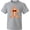 AC-Heather Grey, variant on Cute Gingerbread Man with Red Plaid Bowtie Youth T-Shirt