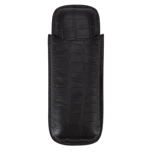 Estuche Para Cigarros, Soporte Para Cigarros Brillante, Suave Al Tacto, Inodoro, Con 2 Dedos, Con Cortador De Cigarros Para Regalos