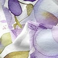thumbnail image 3 of Erosebridal Purple Lavender Throw Blanket 40x50,Dragonfly Wildlife Floral Blanket,Watercolor Flowers Leaves Fleece Blanket,Rustic Farmhouse Country Decor Fuzzy Blanket, 3 of 5