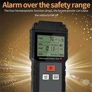 EMF Detector Mini EMF Meter Radiation Detector Handheld EMF Reader Digital Backlight LCD Electronmagnetic Field Radiation Detector Sound and Light Alarm for Home EMF Inspections Office Outdoor