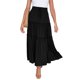 thumbnail image 4 of Faldas de cintura elástica con volantes fruncidos informales sólidos a la moda para mujer Wmkox8yi FGJ2051, 4 of 8