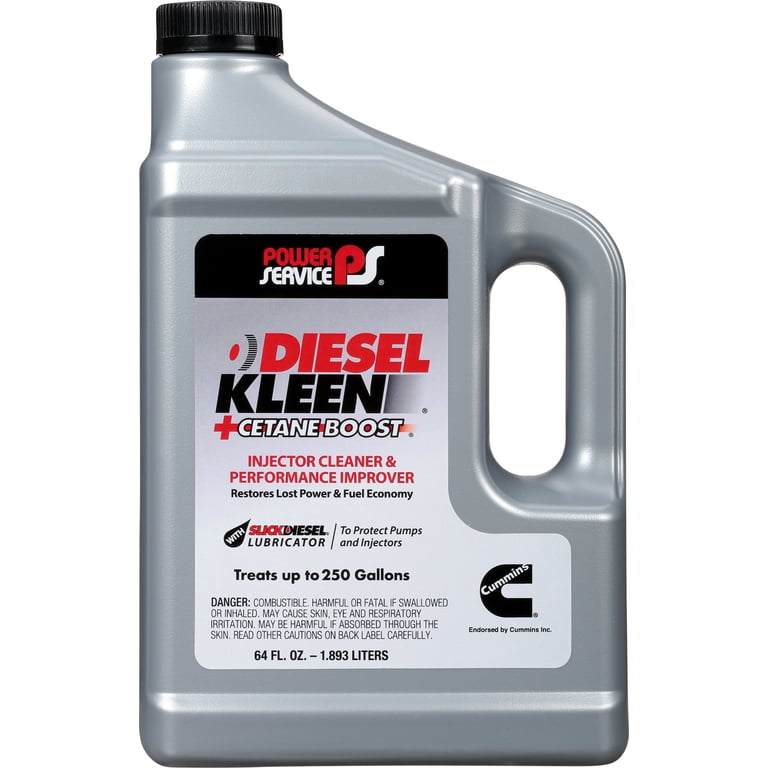 Free Shipping! Power Service Diesel Kleen +Cetane Boost 64 oz to