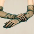 thumbnail image 7 of Women's Long Gloves Mesh Tulle Gloves 27'' Sheer Party Opera Gloves Elbow Length Gloves for Wedding Bridal Dance Party, 7 of 7