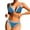 C-Blue534, variant on DHFJKG Two Piece Swimsuits Women Color Block Bikini Set High Waist Bottom Beach Pool Party Summer Fashion Swimwear Stylish Beachwear
