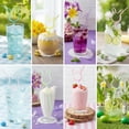 thumbnail image 4 of 24-Count Easter Bunny Straws Pastel Plastic Drinking Straws For Birthday Baby Shower Spring Party Supplies Goodie Bag Fillers, 4 of 6