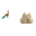 thumbnail image 1 of Estatua del pavo real,Estatua de pavo real,adorno de escritorio creativo y divertido,sujetalibros decorativos,Sujetalibros decorativos para oficina,hogar,libros, 1 of 8