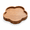 C, variant on Brown Wooden Serving Tray Platter, Smooth Round Edge Brown Wood Platter Decorative Tray for Living Room, Tea Room and Vanity Decor 6.3x5.51x0.79in A
