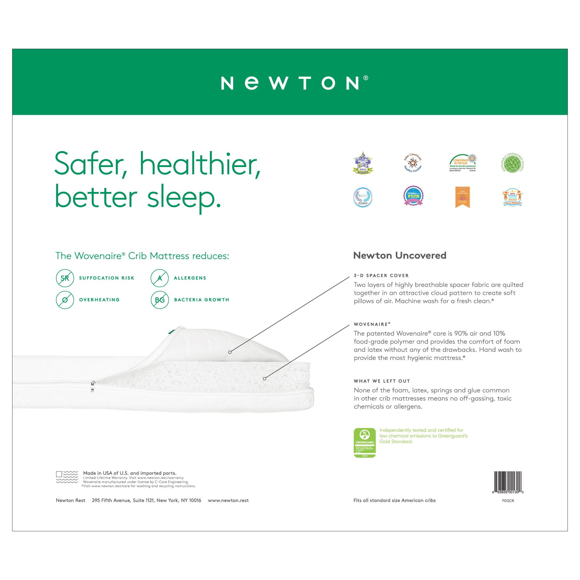 newton living crib mattress