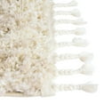 thumbnail image 6 of Rugs.com Athena Shag Collection Rug – 8' Square Ivory Shag Rug Perfect For Living Rooms, Kitchens, Entryways, 6 of 9